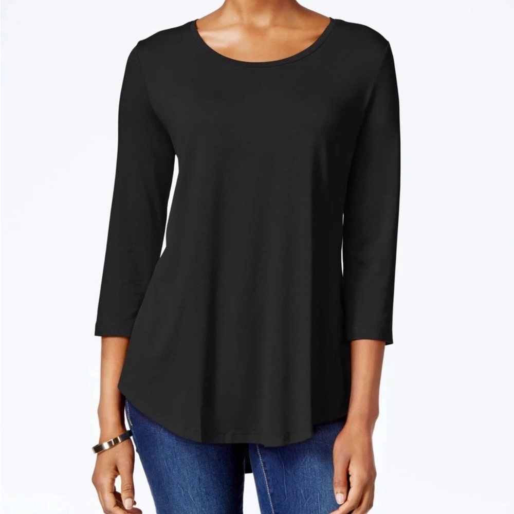 JM Collection Women's 3/4-Sleeve Knit Top